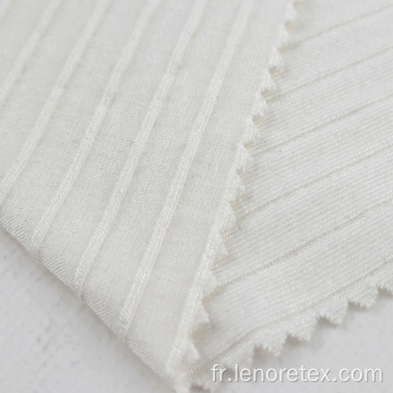 Rayon Stretch Tissu côtelé recyclé en tricot écologique